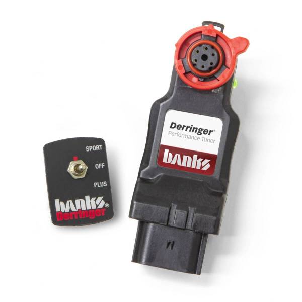 Banks Power - Derringer Tuner w/Switch with ActiveSafety includes Switch for 14-18 Ram 1500 3.0L EcoDiesel Banks Power