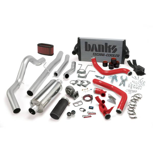 Banks Power - PowerPack Bundle Complete Power System W/OttoMind Engine Calibration Module Black Tail Pipe 94-97 Ford 7.3L CCLB Manual Transmission Banks Power