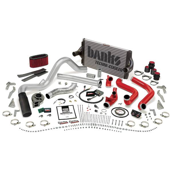 Banks Power - PowerPack Bundle Complete Power System W/OttoMind Engine Calibration Module Black Tail Pipe 94-95.5 Ford 7.3L Automatic Transmission Banks Power