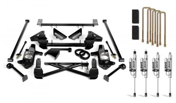 Cognito Motorsports - Cognito 7-Inch Standard Lift Kit With Fox PSRR 2.0 Shocks for 01-10 Silverado/Sierra 2500/3500 2WD/4WD Non-StabiliTrak