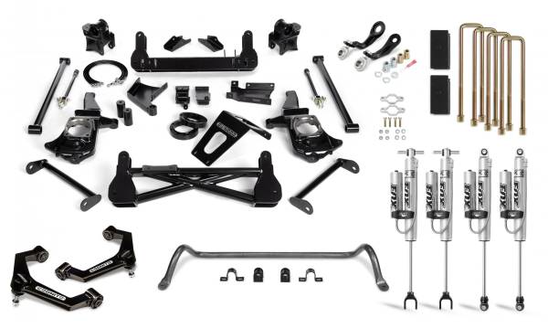 Cognito Motorsports - Cognito 7-Inch Performance Lift Kit with Fox PSRR 2.0 Shocks for 11-19 Silverado/Sierra 2500/3500 2WD/4WD