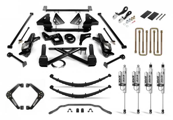 Cognito Motorsports - Cognito 10-Inch Performance Lift Kit with Fox PSRR 2.0 Shocks for 01-10 Silverado/Sierra 2500/3500 2WD/4WD