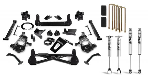 Cognito Motorsports - Cognito 7-Inch Standard Lift Kit with Fox PSMT 2.0 Shocks For 20-22 Silverado/Sierra 2500/3500 2WD/4WD
