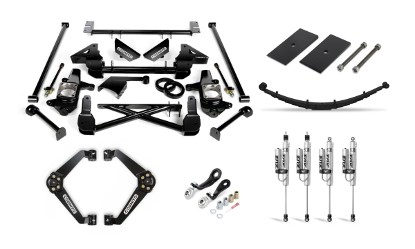 Cognito Motorsports - Cognito 7-Inch Premier Lift Kit With Fox 2.0 PSRR Shocks For 1-13 2500 Suburban/2500 Yukon XL 2WD/4WD