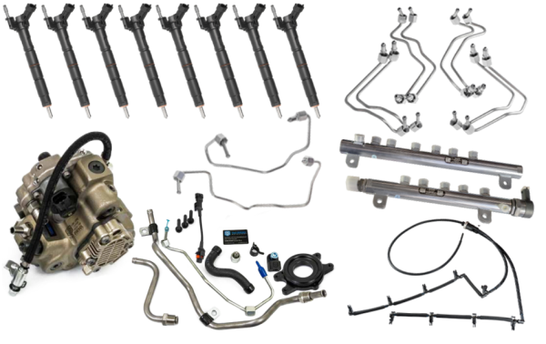 Norcal Diesel Performance Parts - Fuel System Contamination Kit with CP3 Conversion Kit for 2011 - 2016 6.6L Duramax