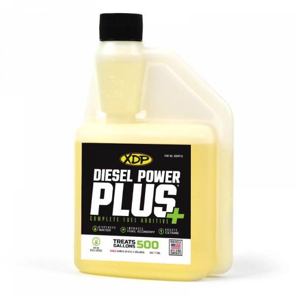 XDP Xtreme Diesel Performance - Diesel Power Plus Fuel Additive All Diesel Engines 16 Oz. Bottle Treats 500 Gallons XDDPP116 XDP