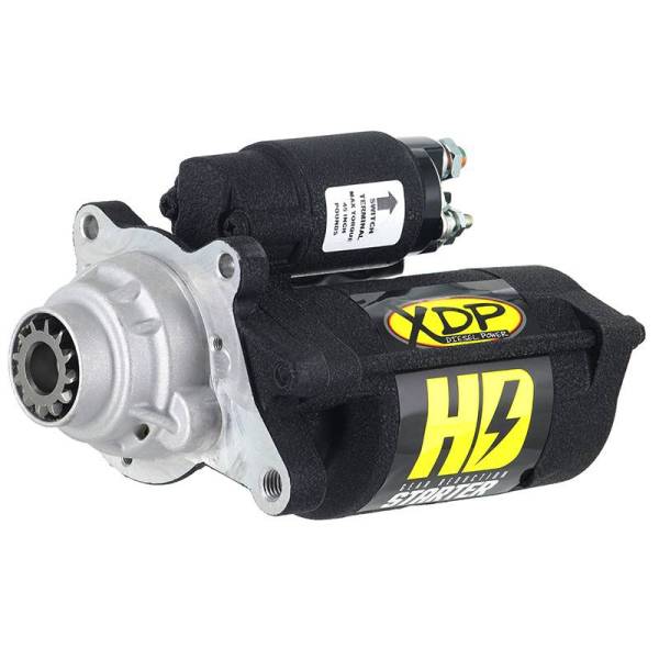 XDP Xtreme Diesel Performance - Gear Reduction Starter 08-10 Ford 6.4L Powerstroke Wrinkle Black XD256 XDP