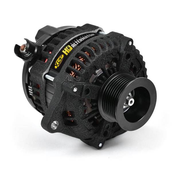 XDP Xtreme Diesel Performance - Wrinkle Black HD High Output Alternator 2007.5-2018 Dodge 6.7L Cummins XD354 XDP