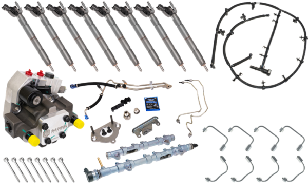 Norcal Diesel Performance Parts - Fuel System Contamination Kit with DCR Conversion Kit for 2020-2022 6.7L Powerstroke