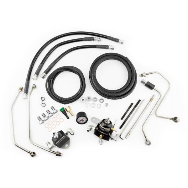 Driven Diesel - Driven Diesel 6.0L V3 Fuel Bowl Delete Regulated Return Fuel System Kit