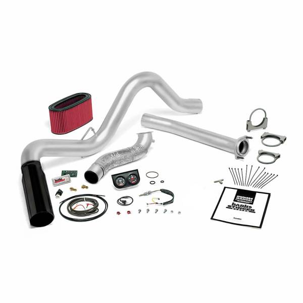 Banks Power - Stinger Bundle Power System W/Single Exit Exhaust Black Tip 95.5-97 Ford 7.3L Manual Transmission Banks Power
