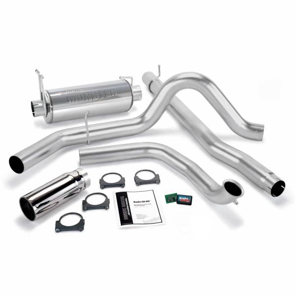 Banks Power - Git-Kit Bundle Power System W/Single Exit Exhaust Chrome Tip 00-03 Ford 7.3L Excursion Banks Power