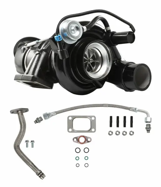 Spoologic - SPOOLOGIC Stage 1 Performance Turbocharger for 2004.5-2007 5.9L Dodge Cummins 5.9L 24v – Black