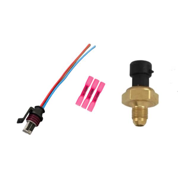 Norcal Diesel Performance Parts - 6.4L EBP Exhaust Back Pressure Sensor and Connector For 08-10 Ford Powerstroke Diesel