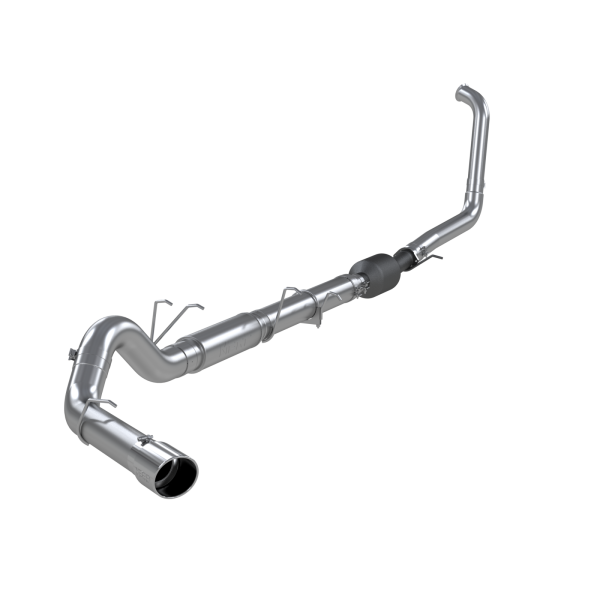 MBRP Exhaust - 5 Turbo Back Single Side Exit Aluminized Steel For 03-07 Ford F-250/350 6.0L MBRP