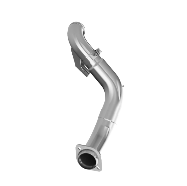 MBRP Exhaust - 4 Inch Turbo Down Pipe Aluminized Steel For 15-16 Ford 6.7L Powerstroke Non Cab and Chassis Only MBRP