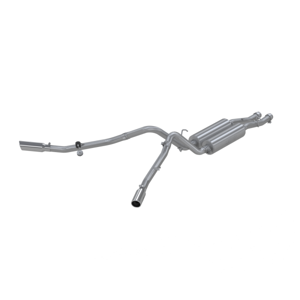 MBRP Exhaust - Cat Back Exhaust System Dual Split Side T409 Stainless Steel For 01-06 Silverado/Sierra 1500 HD Classic 6.0L Crew Cab/Short Bed MBRP