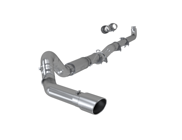 MBRP Exhaust - 5 Inch Single Side T409 Stainless Steel For 01-07 Silverado/Sierra 2500/3500 Duramax Classic Extended/Crew Cab MBRP