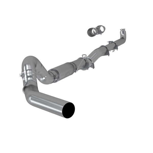 MBRP Exhaust - 5 Inch Exhaust Pipe Single Side No Tip Included Aluminized Steel MBRP