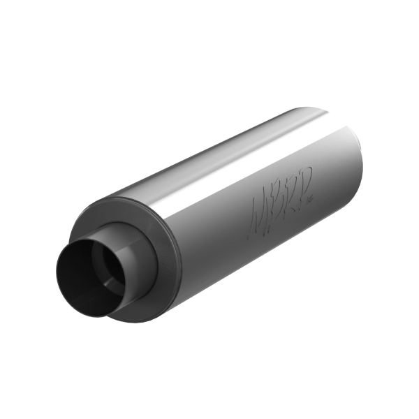 MBRP Exhaust - 5 Inch ID Inlet/Outlet 31 Inch Exhaust Pipe Single Muffler Aluminized Steel MBRP