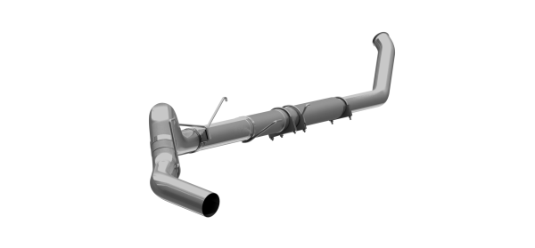 MBRP Exhaust - 5 Inch Turbo Back Single Side Exit For 03-04 Dodge Ram 2500/3500 Cummins