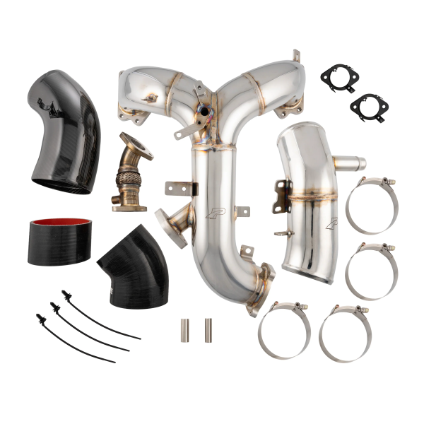PPE Diesel - PPE Zilla Intake Manifold & Turbo Inlet Kit | 2020–2026 Ford 6.7L Power Stroke - Polished