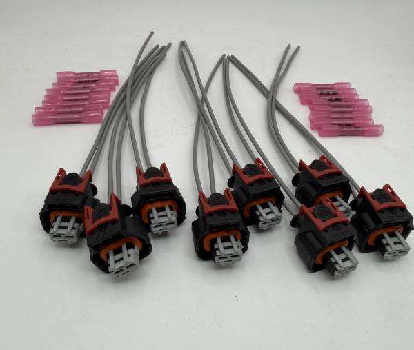 Norcal Diesel Performance Parts - Fuel Injector Connector Pigtail Kit L5P/LML/LM2/LZ0 Duramax – 8 Pack