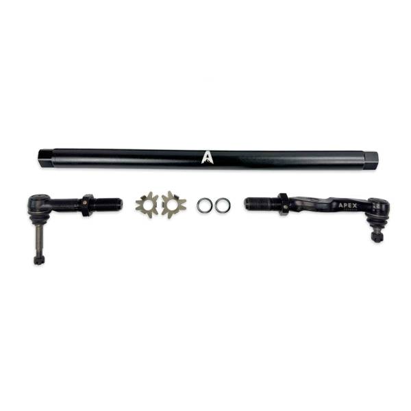 Apex Chassis - Heavy Duty DOM Steel Drag Link Assembly Fits: 17-25 F250/F350 Super Duty Apex Chassis