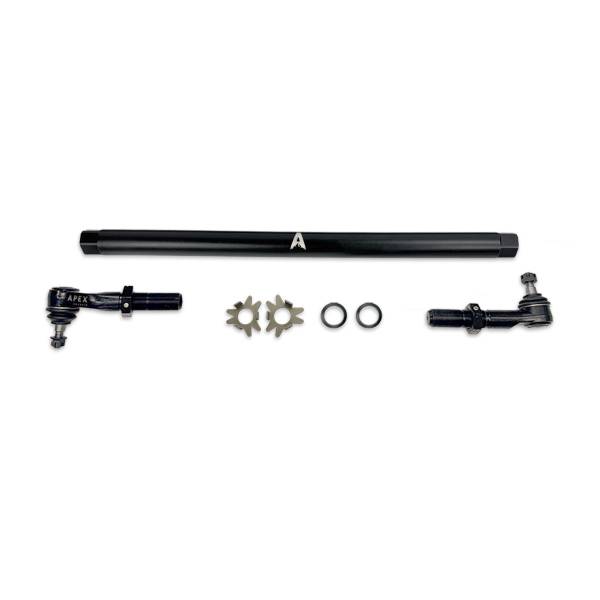 Apex Chassis - Heavy Duty Black Aluminum Drag Link Assembly Fits: 03-13 RAM 2500/3500 Apex Chassis