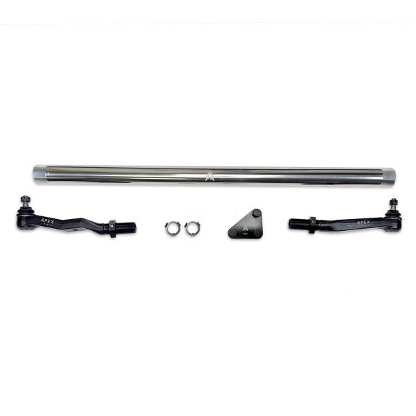 Apex Chassis - Heavy Duty ProLock Polished Aluminum Tie Rod Assembly Fits: 14-24 Ram 2500/3500 Apex Chassis