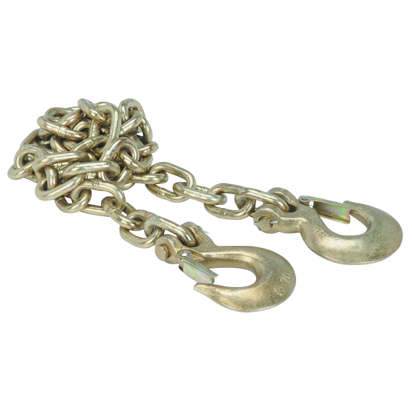 Gen Y Hitch - Executive Fifth to Gooseneck Safety Chain 3/8 x 84 Inch Safety Chain with 2 Safety Slip Hooks Grade 70 Gen Y Hitch