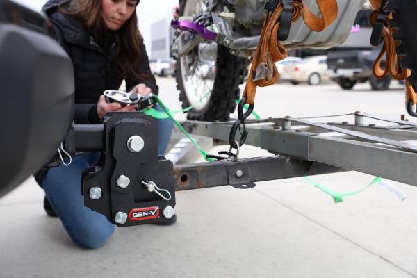 Gen Y Hitch - Voyager Hitch Only 4.75 Inch Tubes 7K Overall Towing Capacity 700 LB Towing Tongue Weight Capacity 300 LB Cargo Tongue Weight Capacity at 24 Inch From Pin C/L to Cargo C/L Gen Y Hitch