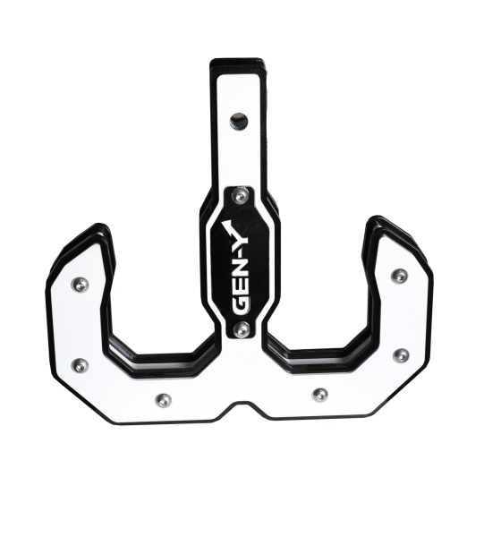 Gen Y Hitch - Hulk 2.0 16K Tow Hook 2 Inch Shank Black/White Gen Y Hitch