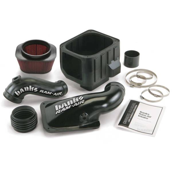 Banks Power - Ram-Air Cold-Air Intake System Oiled Filter 01-04 Chevy/GMC 6.6L LB7 Banks Power