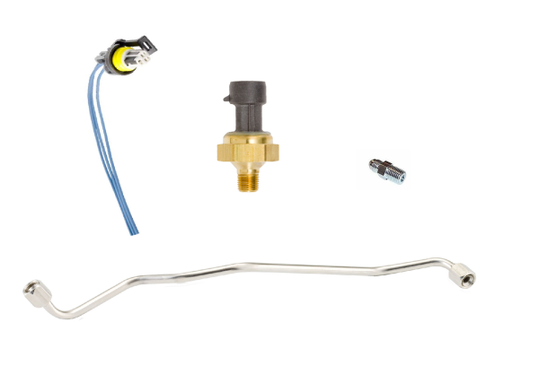 Norcal Diesel Performance Parts - Exhaust Backpressure Sensor Tube and Connector Kit for 99-03 7.3L