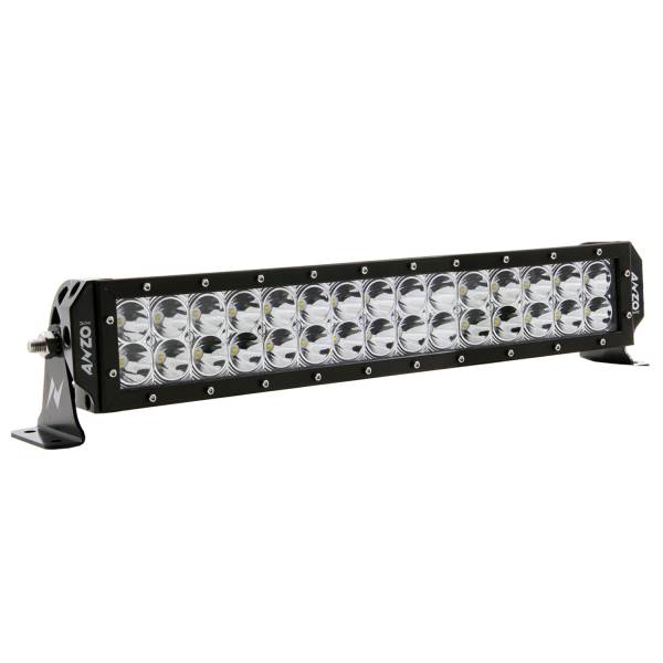 ANZO USA - Rugged Vision Off Road LED 30 Inch 3W High Intensity LED Spot Rugged Vision Off Road LED Rectangle 144W / 9000 Raw Lumen Output ANZO USA