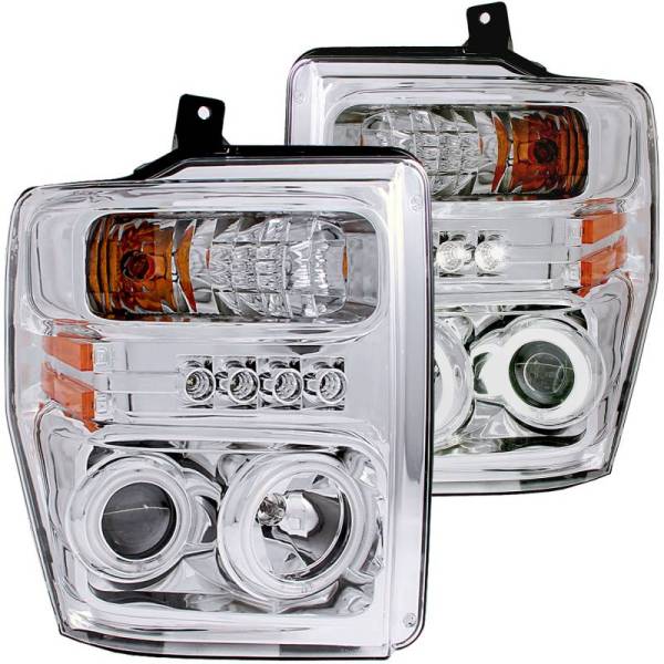 ANZO USA - ANZO USA Projector Headlight Set w/Halo 111167