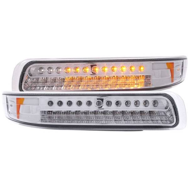 ANZO USA - ANZO Parking Light Assembly1999-02 Silverado Chrome - 511054