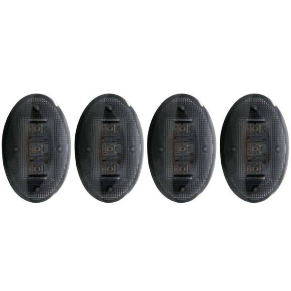 ANZO USA - ANZO LED Dually Fender Lights 99-10 Ford F-350 Smoked - 861078