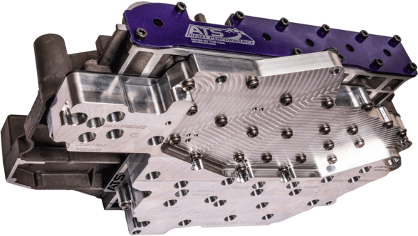 ATS Diesel Performance - ATS 68RFE Billet Channel Plate Valve Body 2019+ 6.7L Cummins w/ Solenoid Pack