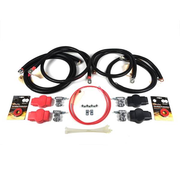 XDP Xtreme Diesel Performance - HD Repl Battery Cable Set for 1999-2003 Ford 7.3L Powerstroke XDP
