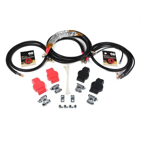 XDP Xtreme Diesel Performance - XDP HD Repl Battery Cable Set XD423 For 2017-2021 Ford 6.7L Powerstroke
