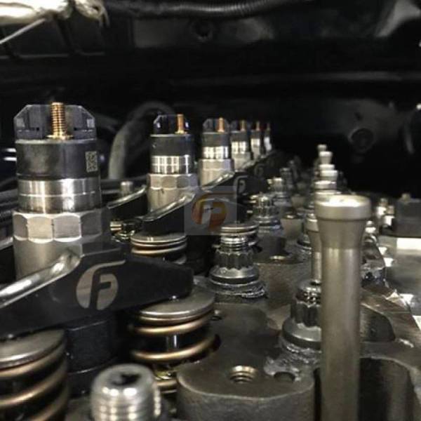Fleece Performance - 1998.5-2018 24v 5.9L/6.7L Cummins Rocker Arm Bridges Set of 12 Fleece Performance