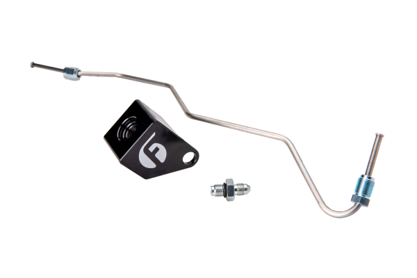 Fleece Performance - 2007.5-2012 Exhaust Back Pressure Relocation Kit for 6.7 Cummins