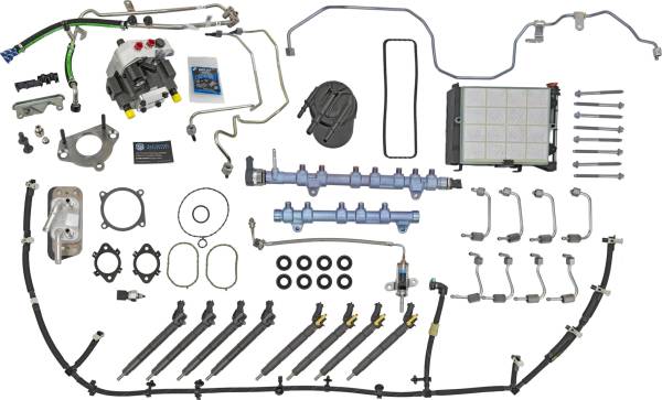 Alliant Power - AP57031 Fuel Contamination Kit for Ford 6.7L 23-26 with DCR Pump Conversion