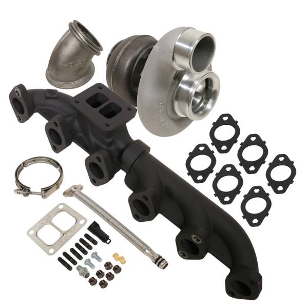 BD Diesel - BD Diesel Iron Horn 5.9L Cummins Turbo Kit S364SXE/76 0.91AR Dodge 2003-2007 RAM 2500/3500
