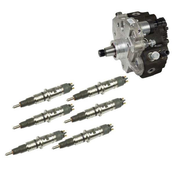 BD Diesel - BD Diesel 6.7L Cummins Stage 3 Performance CR Pump and Injectors Package Dodge 2007.5-2018