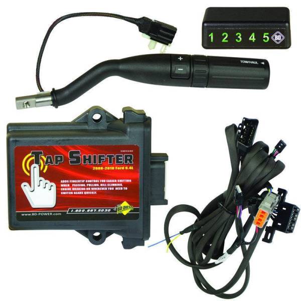 BD Diesel - BD Diesel TapShifter Ford 2008-2010 6.4L F250/F350 Power Stroke Button Gear Selection