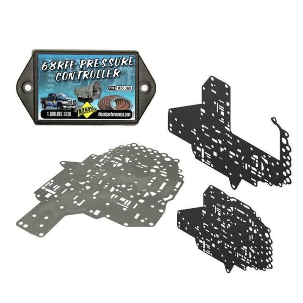 BD Diesel - BD Diesel 68RFE ProTect68 Pressure Control Kit Cummins 6.7L Dodge 2007.5-2018 with Separator and Accumulator Plate