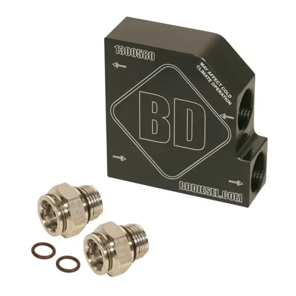 BD Diesel - BD Diesel Cooler Bypass Delete Dodge RAM 2500/3500/4500/5500 68RFE/AS69RC 2013-2018 and 66RFE/AS66RC 2014-2018